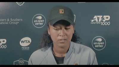 I felt like - Naomi Osaka