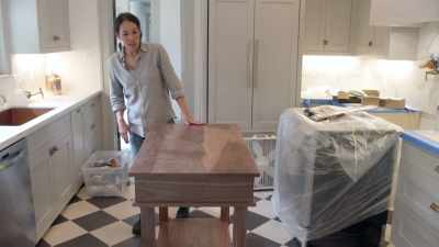 I felt like we had plenty of
space here for a tiny island. - Fixer Upper: Behind the Design