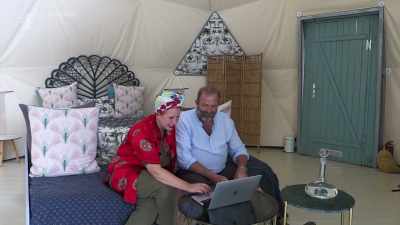 I felt quite emotional,
because I just know - Escape to the Chateau: Make Do & Mend