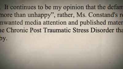 I felt that she had, by
this time, chronic PTSD. - Mastermind: To Think Like a Killer