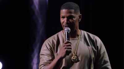 I felt something rumbling.
I said, "Ooh, whee!" - Jamie Foxx: What Had Happened Was...