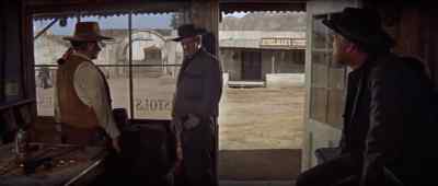 I figured he'd go to the bank
and the store. - The Sons of Katie Elder