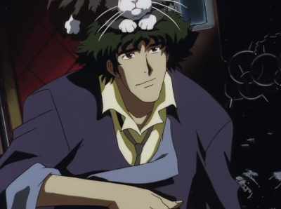 I figured out who you
were because of this. - Cowboy Bebop
