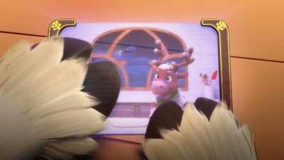 I was filming a baking tutorial - Reindeer in Here