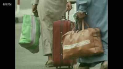 I find room on a ferry
leaving at midday. - Michael Palin: Travels of a Lifetime