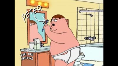 I find the toothpaste with the pump - Family Guy