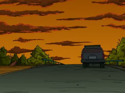 I find this postapocalyptic wasteland very confusing. - Futurama