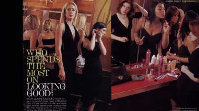 I first met Suzanne
for a story I was doing for a magazine - Generation Wealth
