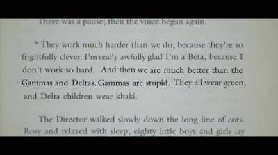 -I first read
"Brave New World" - Human Nature