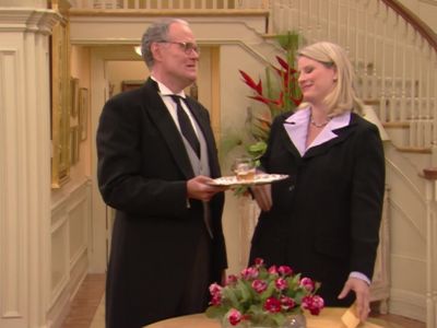 I fixed you a drink,
Ms.Babcock. - The Nanny