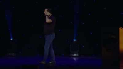 I was flying Heathrow to JFK
just before Christmas, right? - Ricky Gervais: Humanity