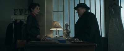 I forgot to ask him.
She was in a hurry. - Maigret