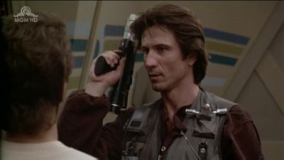 I forgot to collect your weapon Mr uh - Android