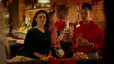 I forgot I invited her, - Six Degrees of Santa