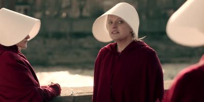 I found a book. - The Handmaid's Tale