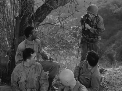 I found a dead American - The Steel Helmet