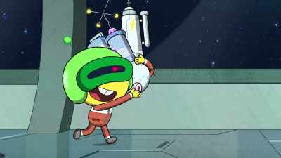 I found all kinds
of neat space junk - Big City Greens the Movie: Spacecation