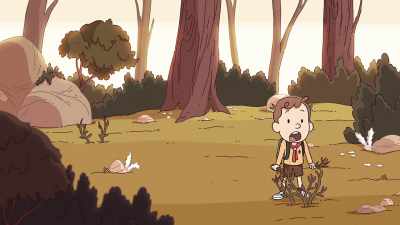 I found crab grass... and crab grass.
[gasps] - Hilda
