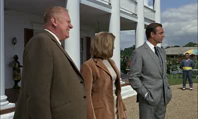 I found him under the model. - Goldfinger