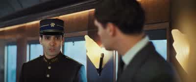 I found itat the foot of my bed on the coverright where I sleptWhat do you call that - Murder on the Orient Express