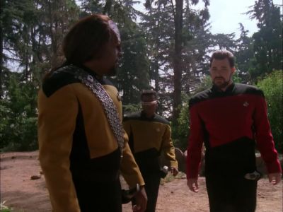 I found something. - Star Trek: The Next Generation