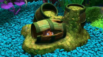 I found that guy struggling for life and I saved him. - Finding Nemo