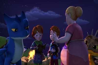 I found it under Finny's bed.
All about dragons. - Dragons: Rescue Riders