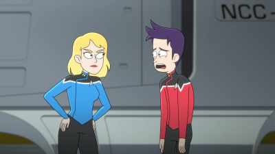 I was freaking out
because you're so smart - Star Trek: Lower Decks