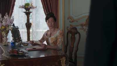 I gave her a check for her charity, - The Gilded Age