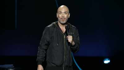 I gave Andre an '80s black rapper voice
because it's funnier. - Jo Koy: Live from Seattle
