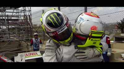 I gave Rubens a hug and, uh, - Brawn: The Impossible Formula 1 Story
