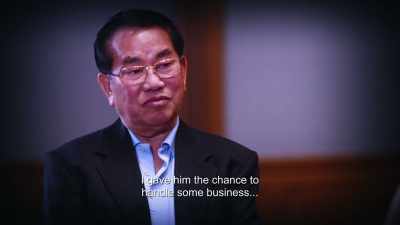 I gave him the chance to
handle some business - House of Ho