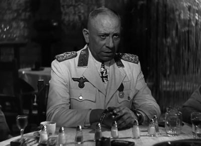 I gave you twenty questions gentlemen - Five Graves to Cairo