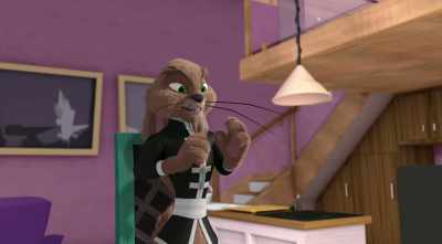 I get a haircut
and massage every day. - Norm of the North: Keys to the Kingdom