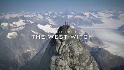 I get to a
place where the rock is wet, - The Devil's Climb