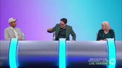 I get my calligraphy pen...
(LAUGHTER) - Would I Lie to You?