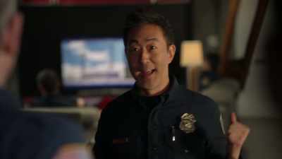 I get down on one knee
and I ask her. - 9-1-1