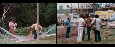 I get excitement at your feet - Woodstock