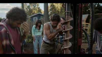 I get this feeling that while
he's digging into our ground, - Earth Abides