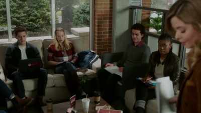 I get it. Gone girl's back. - Pretty Little Liars: The Perfectionists