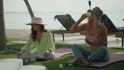 I get on
with everybody in my life, - The Real Housewives of Dubai