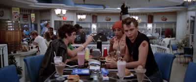 Great I get stuck with the cheque again Give me moneyOkay what is it huh What's with you tonightYou've got the personality of a wet mopDon't start with meOh sure fine Okay eureka How about I finish with you huhFinish thisTo you from me Pinky LeeSorry - Grease