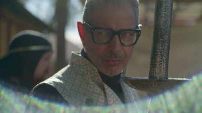  I get the connection between playing
a role and onscreen game play, - The World According to Jeff Goldblum