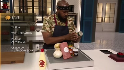 I get the Save Box. Tilapia fillets, mayo. - Cook at all Costs