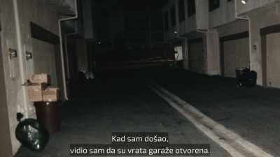 I get there and the garage door is open. - Night Stalker: The Hunt for a Serial Killer