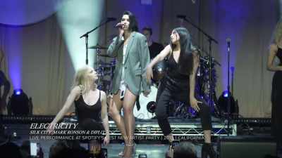 I get very excited obviously
for the recognition, - Dua Lipa: Elevating