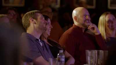 I go backstage,
and I say to George Lopez, - Good One: A Show About Jokes