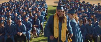 ♪ I go look and I see you everywhere ♪ - Booksmart