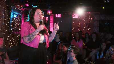 I go, "Yeah, the birds chose us." - Liza Treyger: Night Owl