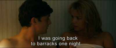 I was going back to barracks one night, - An Impossible Love